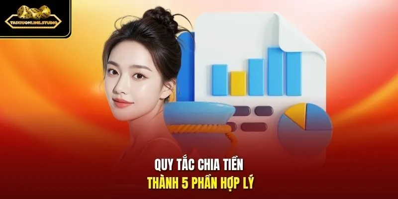 Quy tắc chia tiền thành 5 phần hợp lý