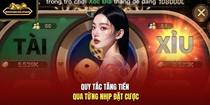 Quy tắc tăng tiền qua từng nhịp đặt cược