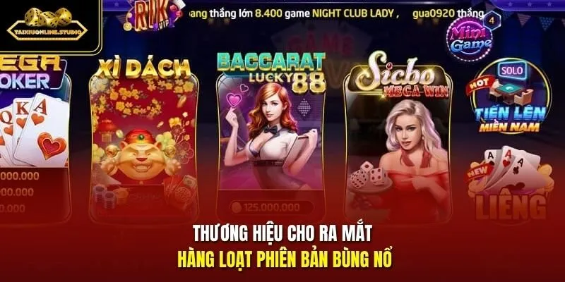 Thương hiệu cho ra mắt hàng loạt phiên bản bùng nổ